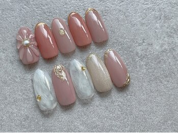 ビームズ トータルビューティー 西中島店(BeeMs Total Beauty)/【ハンド】大人ニュアンスネイル