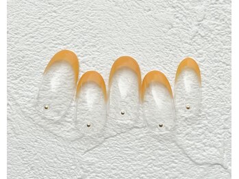 リーチェ ビューティアンドネイルサロン 大名店(Beauty&Nail Salon)/シンプルフレンチ☆