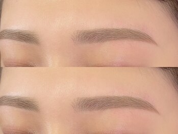 ヌーヴォ 渋谷道玄坂店(NUEVO)/眉スタイリング　平行アーチ眉