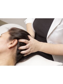 ヘッドスパで癒されたい