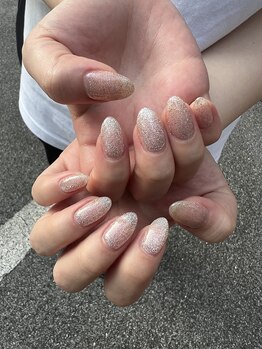 ラウムネイル(Raum Nail)の写真/初回オフ無料!ナチュラルきれいな指先を叶えます☆フィルイン使用!自爪にも優しく丁寧なケアでモチも良い◎
