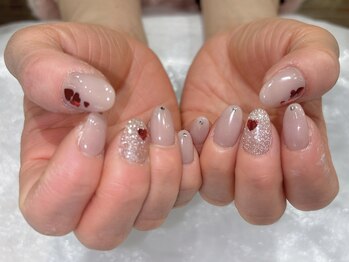 アール 豊田店(#arl)/ハート×フラッシュデザイン