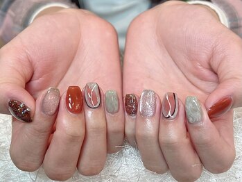 レアネイル 新宿(le'a nail)/ニュアンスネイル