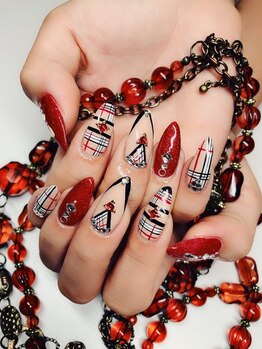 カイズプライベートネイルサロン(Kai's)/チェックネイル