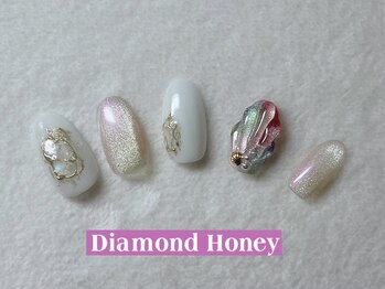 ダイアモンド ハニー(Diamond Honey)/マーメイドネイル
