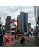 パンパラソル(Pin Parasol)/パンパラソル道案内　JR五反田駅