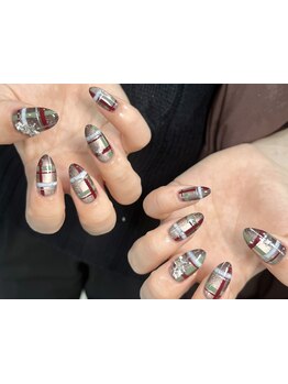 手描きアートが得意なサロン