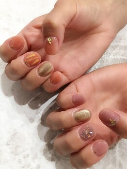 レディグリッター(Lady glitter)/アシメカラーニュアンス