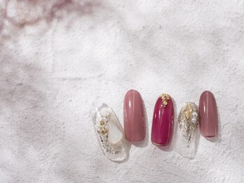 ネイルプラザ 河原町OPA店(NAIL PLAZA)/ナチュラルニュアンスネイル