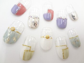 ネイルサロン クイール 小山店(NAIL SALON QUILL)/ブロックフレンチ
