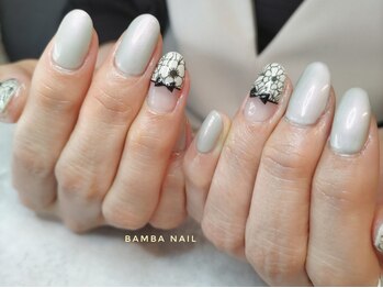 バンバネイル(BAMBA NAIL)の写真/細やかで繊細なアートが豊富♪シンプルでも個性を出したい方にもオススメ！あなたのご希望にお応えします♪