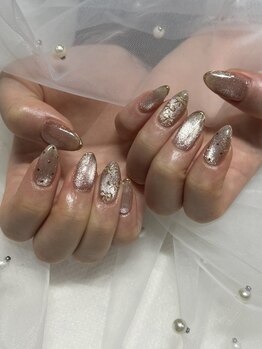 ビーカラフル 渋谷店(Becolorful)/マグネットミラーフレンチ