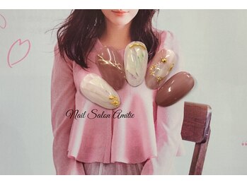 ネイルサロン アミティエ(Nail Salon Amitie)/大人可愛いnuance nail＊Amitie
