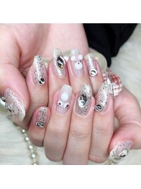 くまちゃんネイル