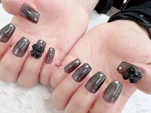 プリル ネイルアンドアイラッシュ 御幸ヶ原店(Puril NAIL&EYELASHES)/韓国風シアーブラック★