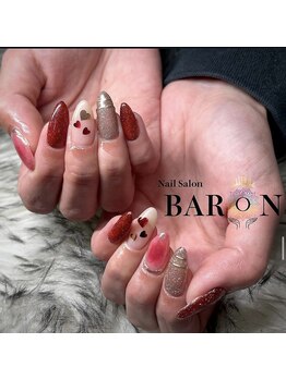 バロン 平塚店(BARON)/バレンタインネイル