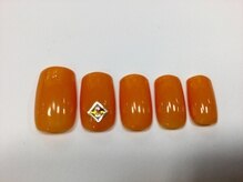 ワンカラージェルネイルショップ イオン新潟東店/オレンジ