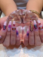 エスフィーネイルサロン ブリーユ(Esfy nailsalon Brille)/レトロネイル