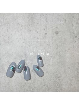ネイルサロンクリアヴィラ(nail salon clear villa)/Design nuance￥9990