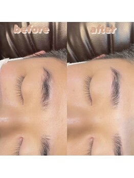 ガネーシャのうたた寝/メンズアイブロウ/眉毛パーマ