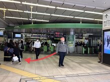 リセット 新宿ミロード店(RE/SET)/【1】JR南口からの道順/約3分