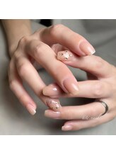 テテネイル(tete.nail)/大人ビジューネイル