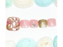 ラヴィネイル 四条烏丸店 メリー(La Vie Nail merry)/2024年夏フット