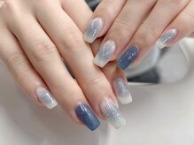 フォルサ(Forca)/定額ニュアンスブルーネイル