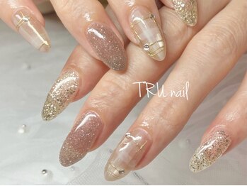 トゥルーネイル アンド アイ 町田店(TRU NAIL & EYE)の写真/【ストーンつけ放題★アート5本迄◎デザインジェルコース¥6990~】トレンドネイル×デザイン×ハイセンス!!