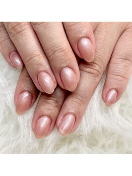 マイオティック ネイル(miotic nail)/ピンクラメワンカラー