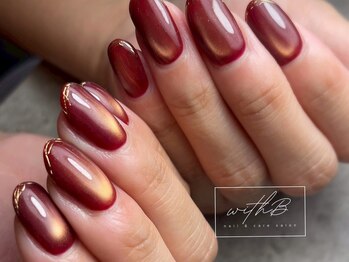 ウィズビー 池尻大橋(withB)/グラデーションミラーネイル