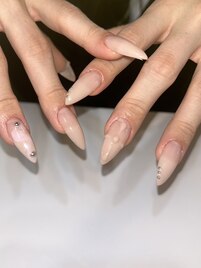 ２本アートネイル