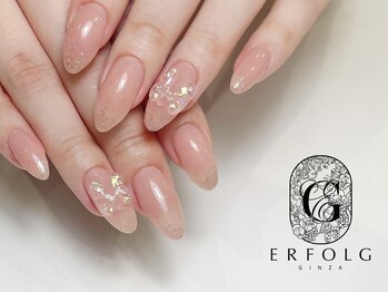 ナチュラルカラー×リボンパーツ