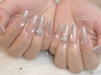 リッシュ ドゥ(RICHE deux)/うるうるマグ×フラッシュネイル