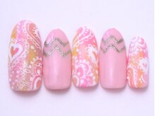 ネイリックス 栄ガスビル(NAILX)/手描きペイズリー