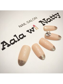 アラ ウィー ナッティー ネイル 北千住店(Aala wi Natty nail)/ポイントメタリックネイル