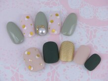 リアン(lien)/ハンド＆フットお揃いネイル