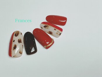 フランセス(Frances)/新作　ニュアンスアニマル柄