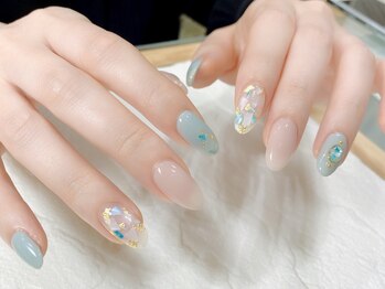 08ネイル(08 nail&school)/シェルネイル☆