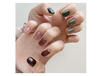 リッシュネイルアンドアイラッシュ グランデ(Riche nail&eyelash grande)/秋グラデーション