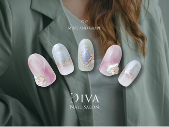 ネイルサロン ディーバ 梅田エナ店(Diva)/10本デザインSelectPlus¥9,680