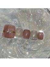 リズム シークレット(Rizm secret)/フットデザインネイル