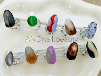 アンドネイル ビューティー(AND nail,beauty)/春ネイル/ニュアンス/藤沢