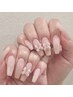 【スタッフerika限定】◆ハンド◆アクリル長さだし10本＋ワンカラー￥5,000