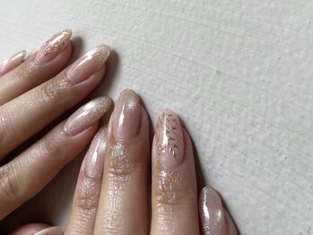 アメリアンドカシェット(Amelie&Cachette)/ブライダルネイル:maika