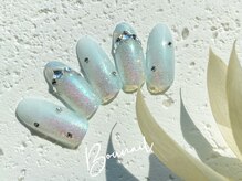 ボネール(nail ＆ eyelash Bounail)/ラメ上品ネイル