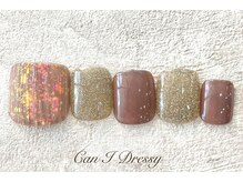 キャンアイ ドレッシー 横須賀中央店(Can i Dressy)/オトナ秋ネイル￥8,500