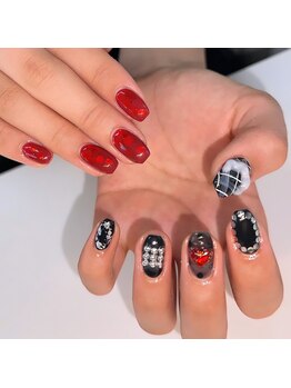 アモ(Amo)/red black