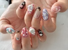 ミエルドビジューネイル(Miel de Bijou NAIL)/持ち込みデザイン/春日部ネイル