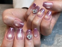 リッシュ(RICHE)/うるツヤパープルネイル